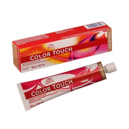Wella Crema Colorante Color Touch Sin Amoniaco 60ml - 55.65 Castaño Claro Intenso Violeta Caoba